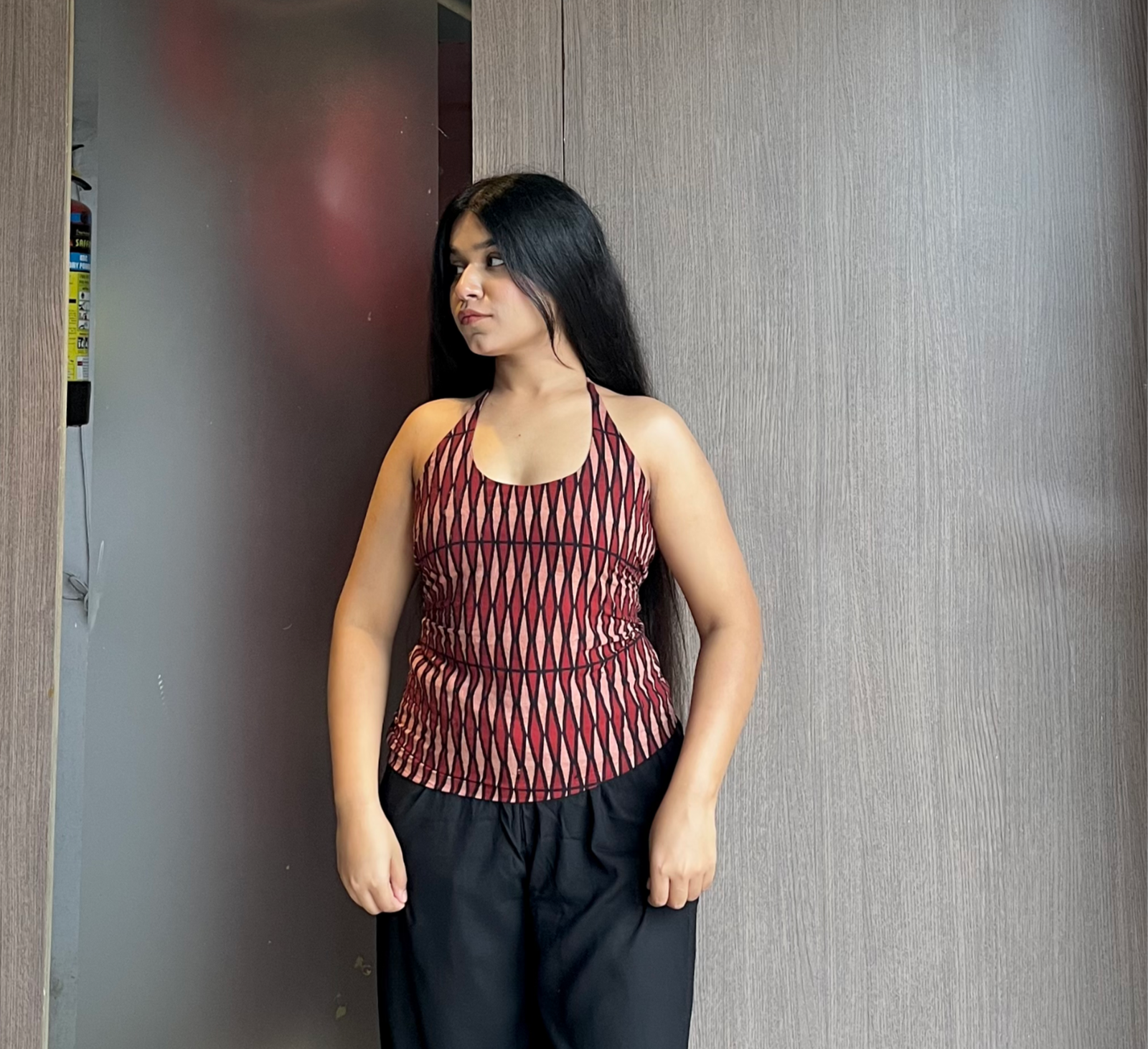 black and white wavy dress black and white wavy dress