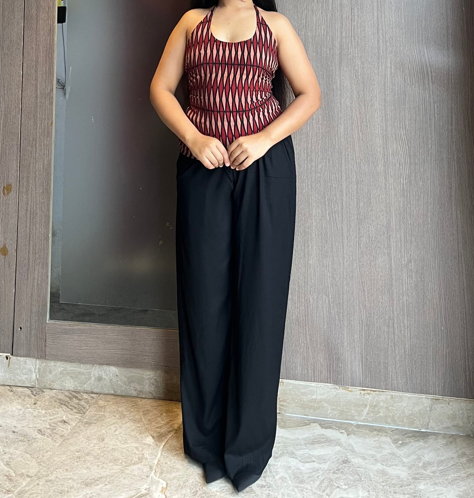 black and white wavy dress black and white wavy dress