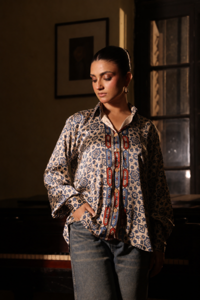 neel ajrakh shirt