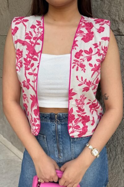 berry blush jacket